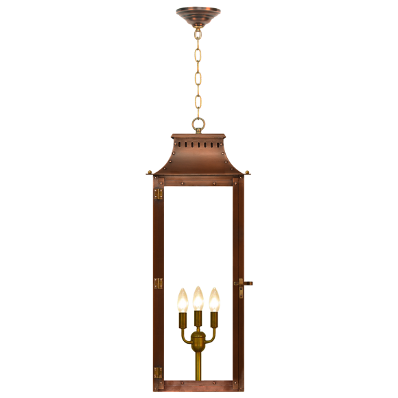Купить Уличный подвесной светильник Market Street 30" Chain Mount Ceiling Lantern в интернет-магазине roooms.ru