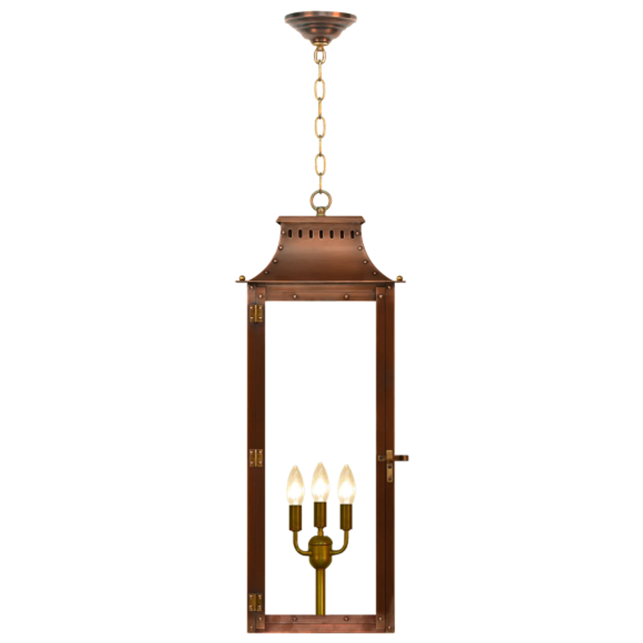 Купить Уличный подвесной светильник Market Street 30" Chain Mount Ceiling Lantern в интернет-магазине roooms.ru