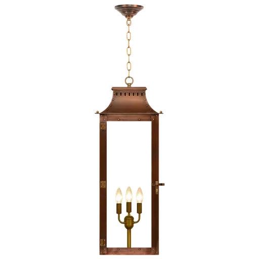 Купить Уличный подвесной светильник Market Street 30" Chain Mount Ceiling Lantern в интернет-магазине roooms.ru