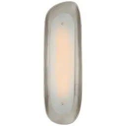 Burnished Silver Leaf Alabaster