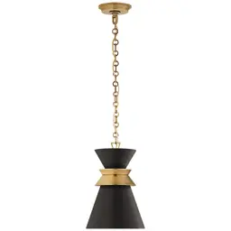 Antique-Burnished Brass Matte Black