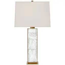 Natural Brass 16" x 17" x 12" Percale Square
