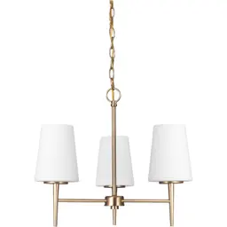 Satin Brass LED Bulb(s) Included