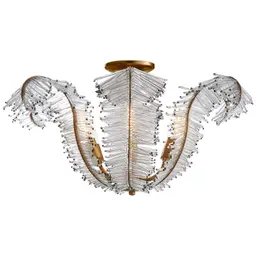 Gilded Iron Clear Glass