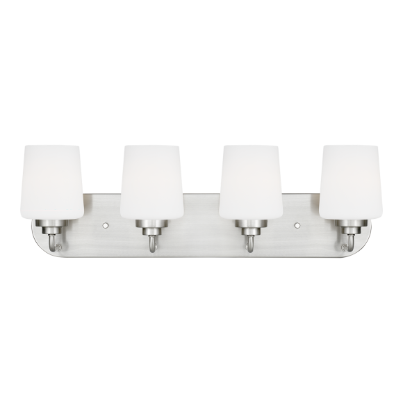 Brushed Nickel LED Bulb(s) Included