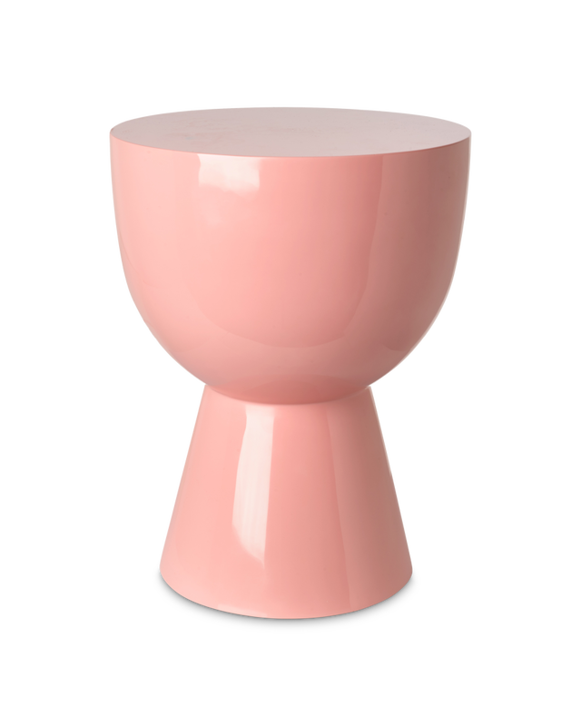 Light pink Lacquered polyester