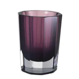 hand cut glass | purple colour S