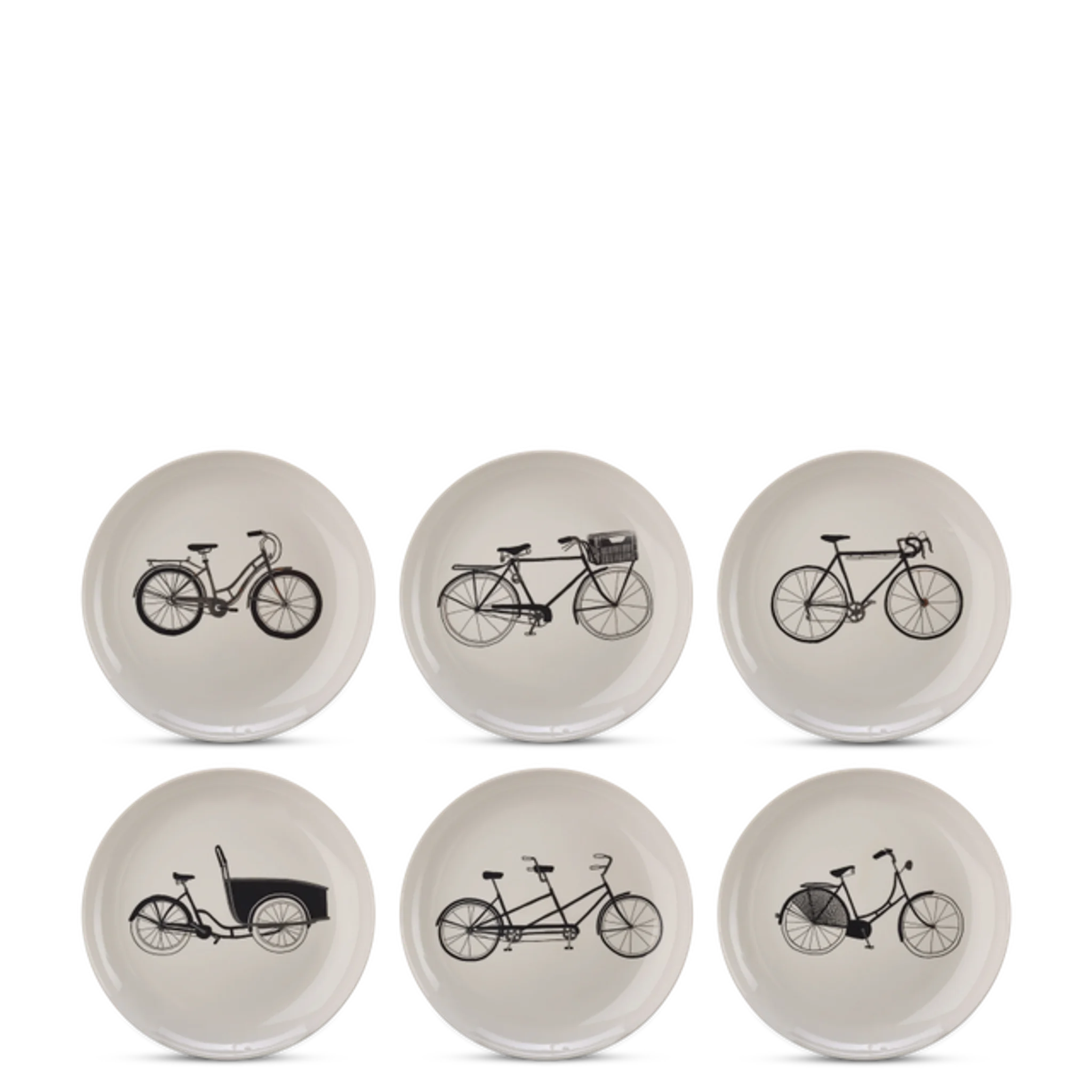 Купить Тарелка Bikes Side Plates в интернет-магазине roooms.ru