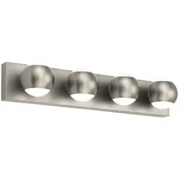 Satin Nickel 4 Light LED 90 CRI 3000K 120V