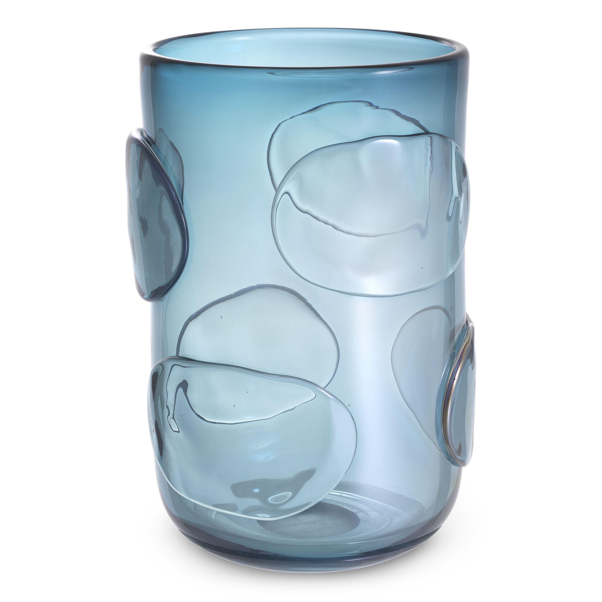 hand blown glass | blue colour L