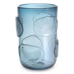 hand blown glass | blue colour L