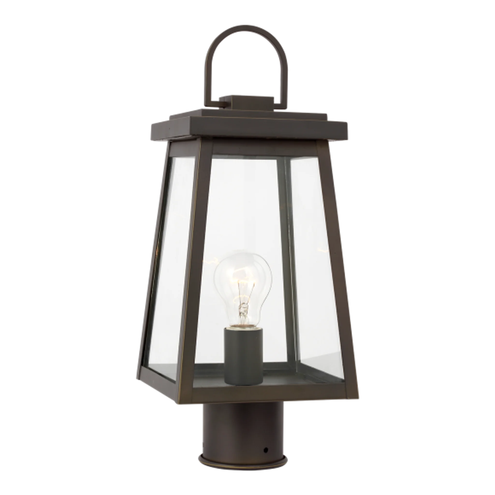 Купить Уличный подвесной светильник/Уличный фонарь Founders One Light Outdoor Post Lantern в интернет-магазине roooms.ru