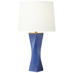 Frosted Blue LED Bulb(s) Included