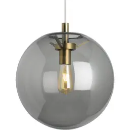 Aged Brass Smoke Lamp Not Included