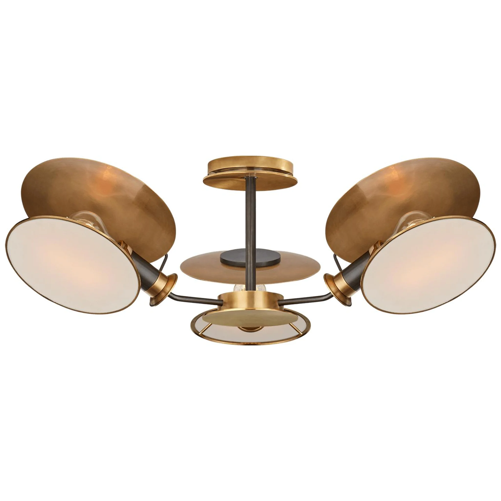 Купить Накладной светильник Osiris Medium Reflector Semi-Flush Mount в интернет-магазине roooms.ru