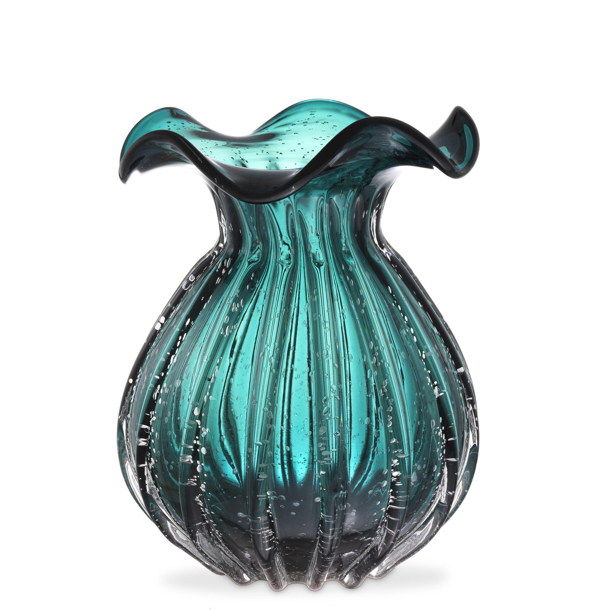hand blown glass | green colour L