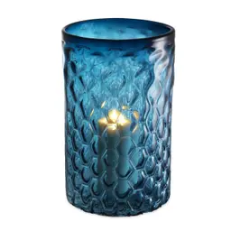 hand blown glass | blue colour L