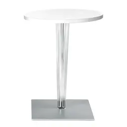 24 inch,White,Square,Round