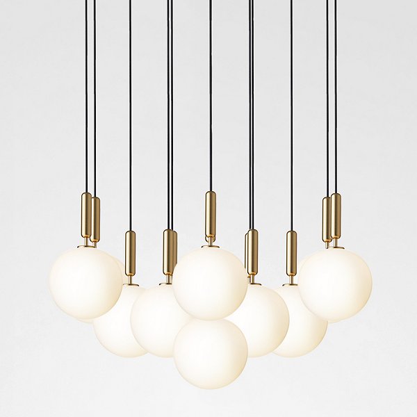 Brass with Opal White,13.0,Large