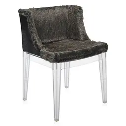 Transparent,Grey Python Fabric