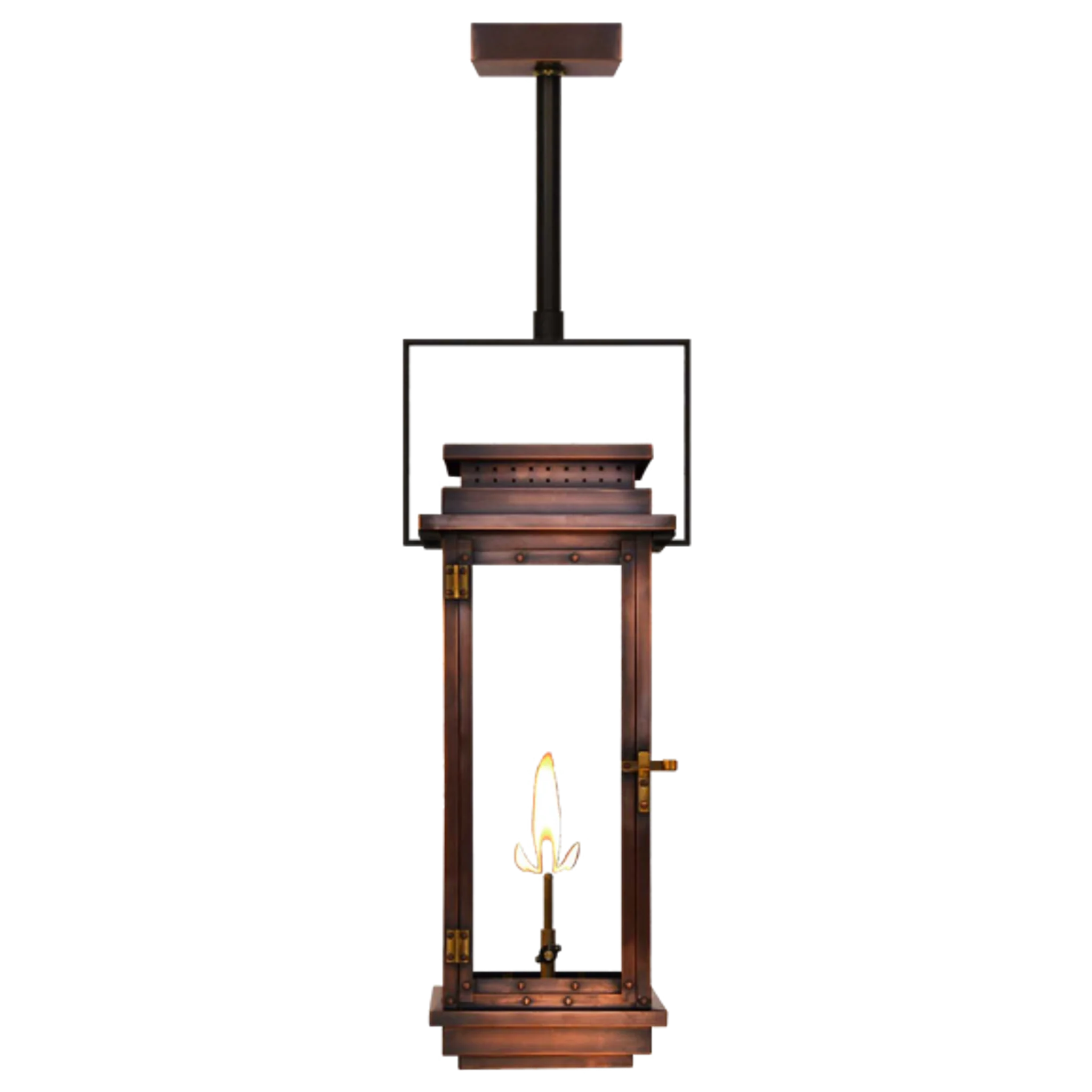 Купить Уличный подвесной светильник Contempo 24" Yoke Ceiling Lantern в интернет-магазине roooms.ru