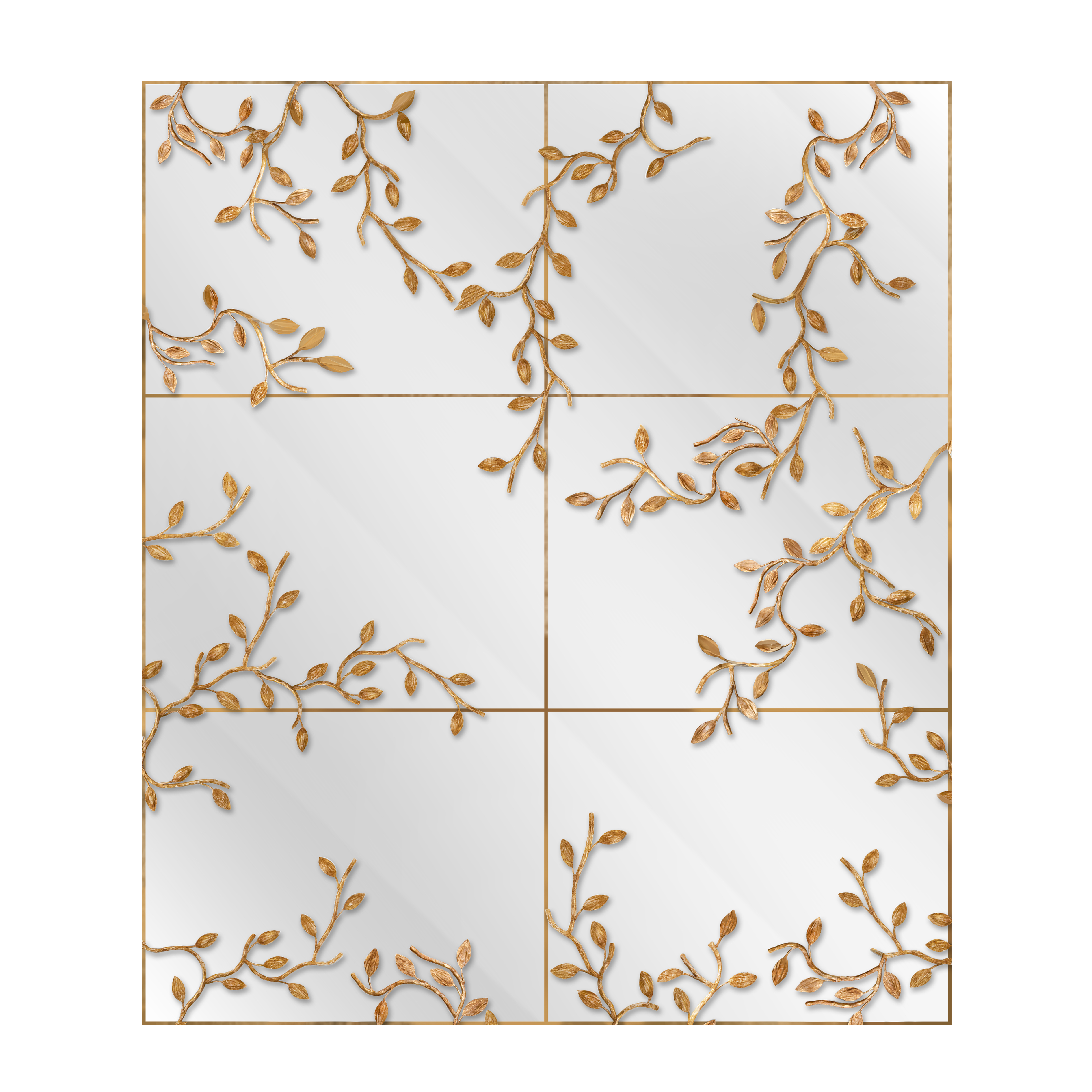 Купить Настенное зеркало Quadri Mirror в интернет-магазине roooms.ru