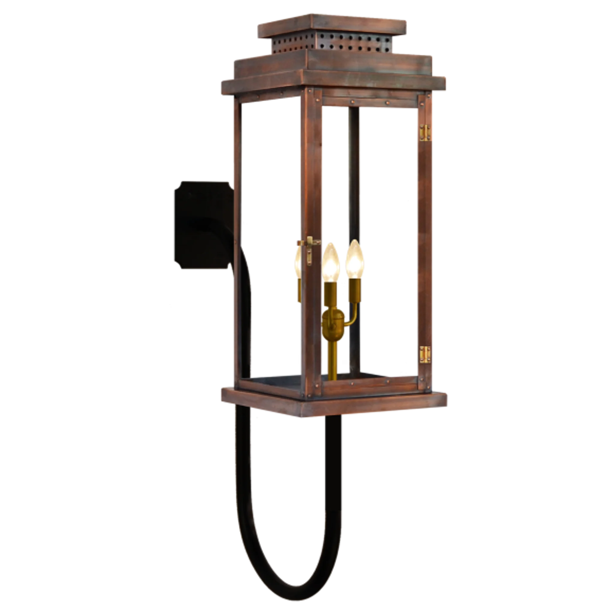 Купить Уличное бра Contempo 31" Gooseneck Wall Lantern в интернет-магазине roooms.ru