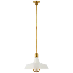 Hand-Rubbed Antique Brass White