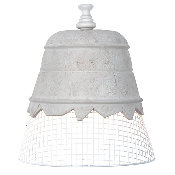  2700 (Warm), Wire Mesh, 1 (Not Included),White