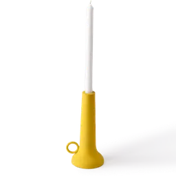 Yellow Powder coated iron