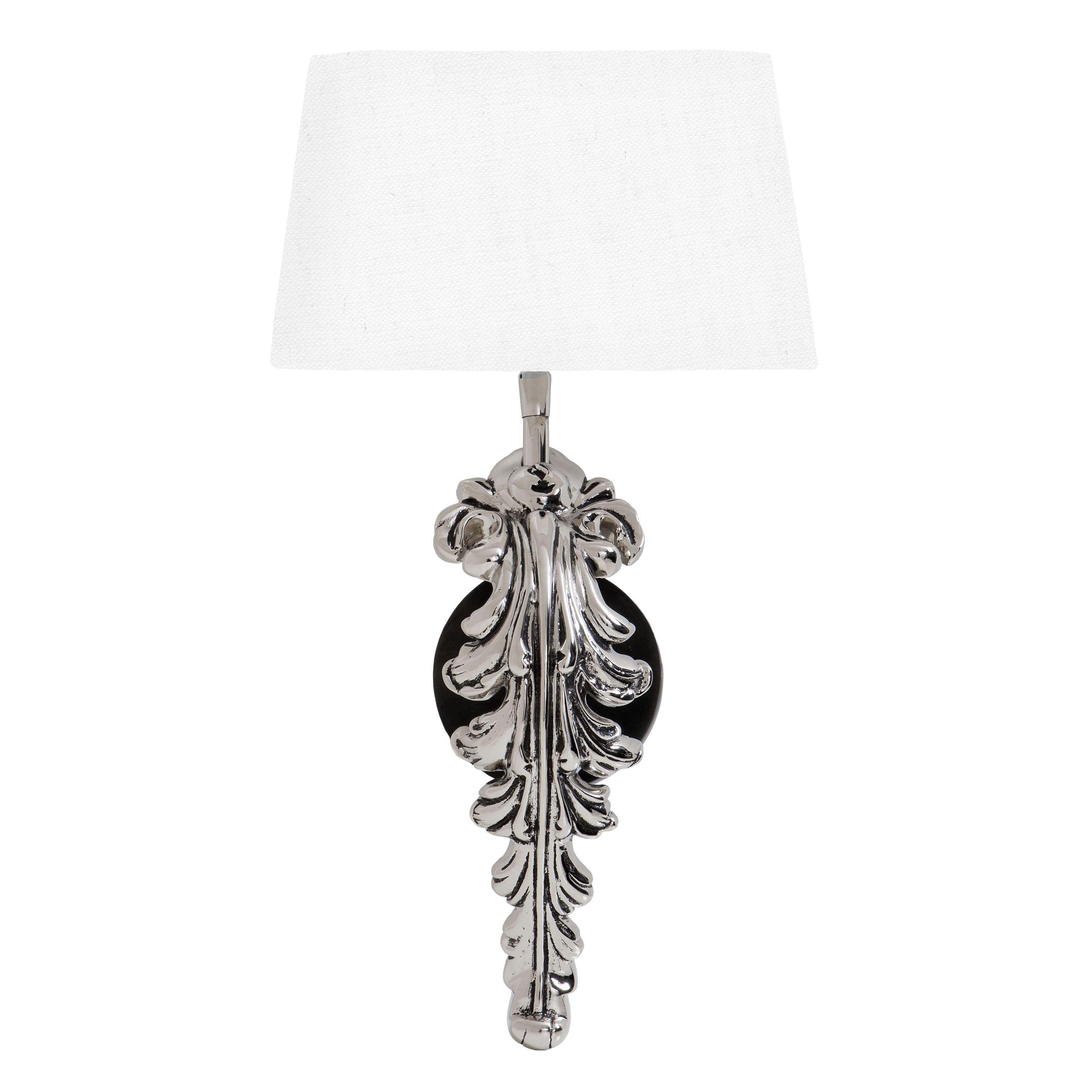 nickel finish white shade