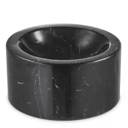 honed black marble