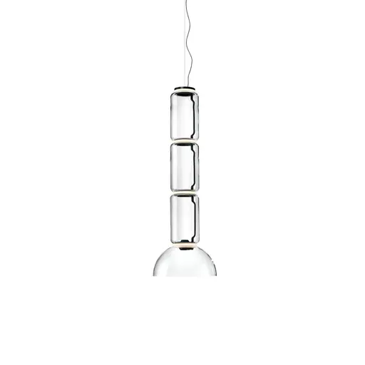 Купить Подвесной светильник Noctambule Suspension 3 Low Cylinder Bowl в интернет-магазине roooms.ru
