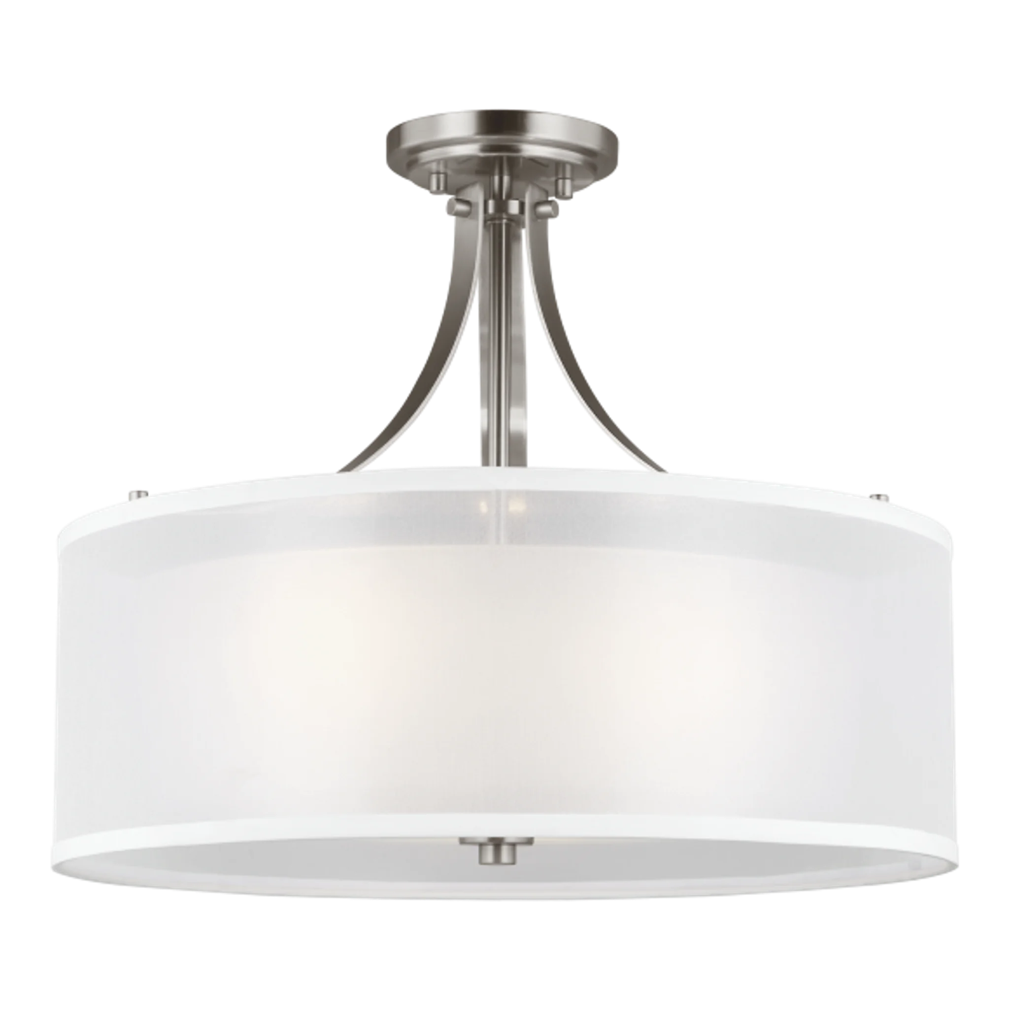 Купить Накладной светильник Elmwood Park Three Light Semi-Flush Mount в интернет-магазине roooms.ru