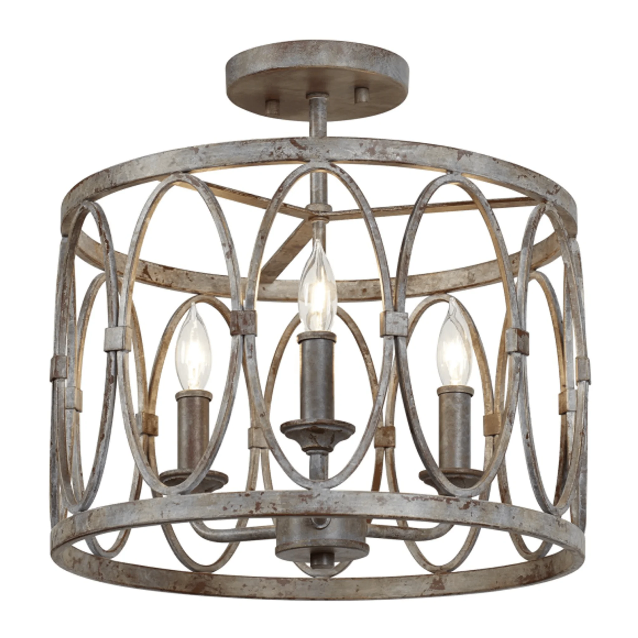 Купить Накладной светильник Patrice Semi-Flush Mount в интернет-магазине roooms.ru