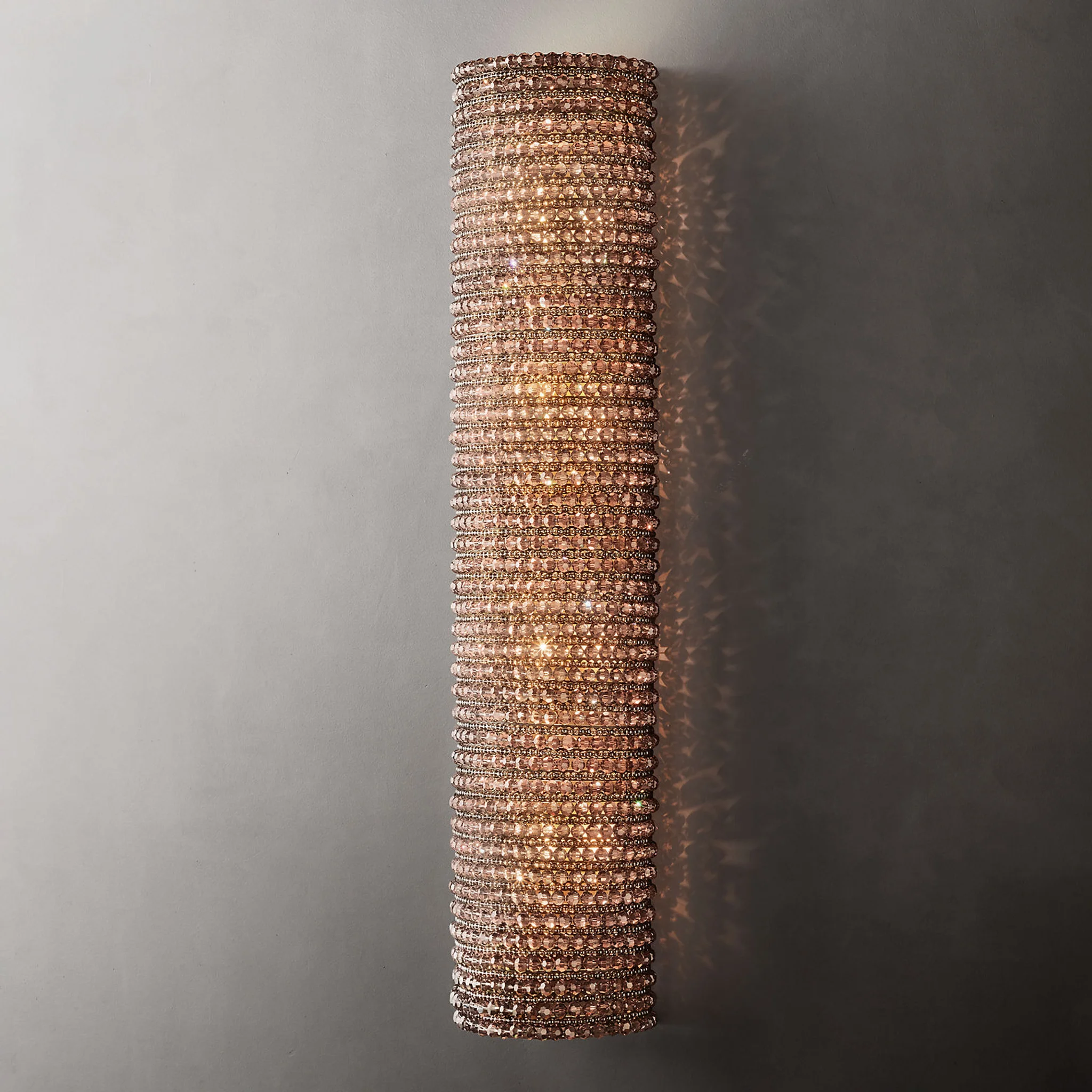Купить Бра Crystal Halo Smoke Grand LED Sconce в интернет-магазине roooms.ru