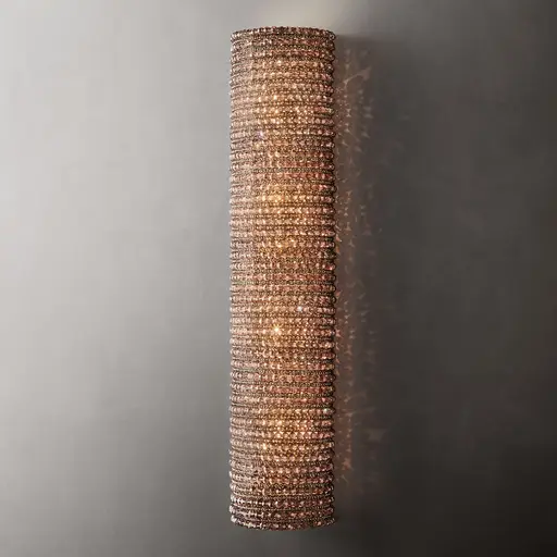 Купить Бра Crystal Halo Smoke Grand LED Sconce в интернет-магазине roooms.ru