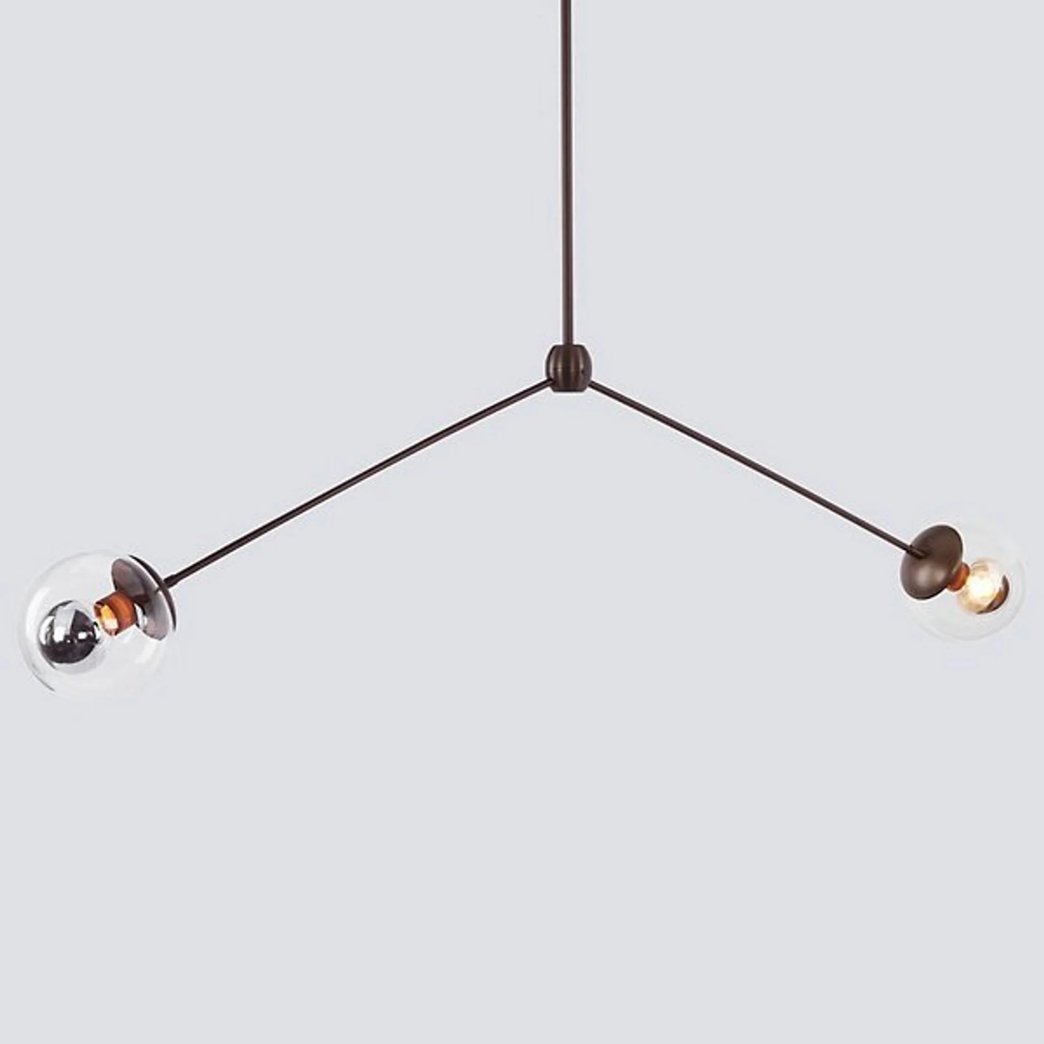 Купить Подвесной светильник Modo Pendant Light - 2 Globes в интернет-магазине roooms.ru