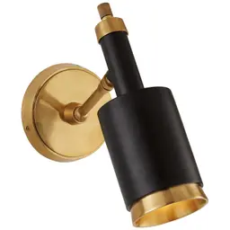 Hand-Rubbed Antique Brass and Black