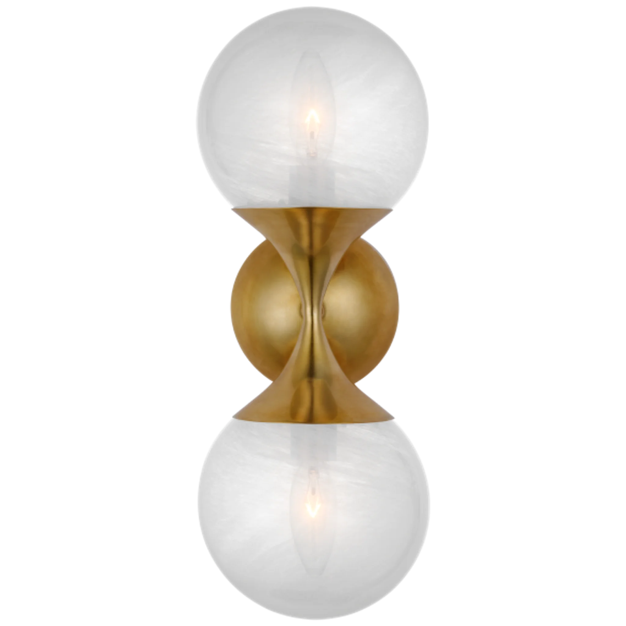 Купить Бра Cristol Small Double Sconce в интернет-магазине roooms.ru