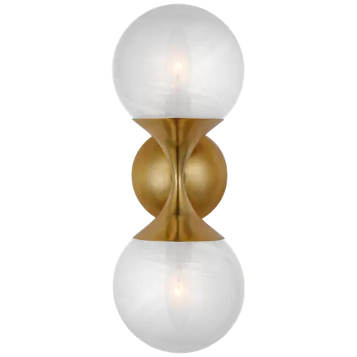 Купить Бра Cristol Small Double Sconce в интернет-магазине roooms.ru