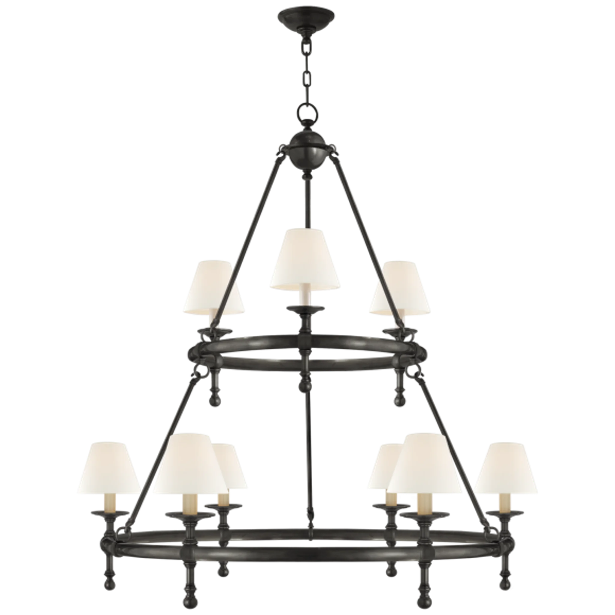 Купить Люстра Classic Two-Tier Ring Chandelier в интернет-магазине roooms.ru