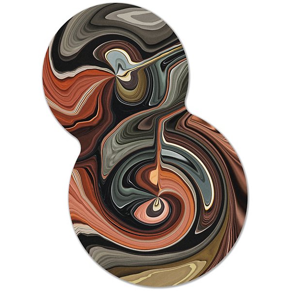 Купить Коврик Liquid Layers Organic Area Rug в интернет-магазине roooms.ru