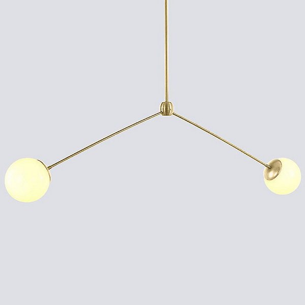 Купить Подвесной светильник Modo Pendant Light - 2 Globes в интернет-магазине roooms.ru