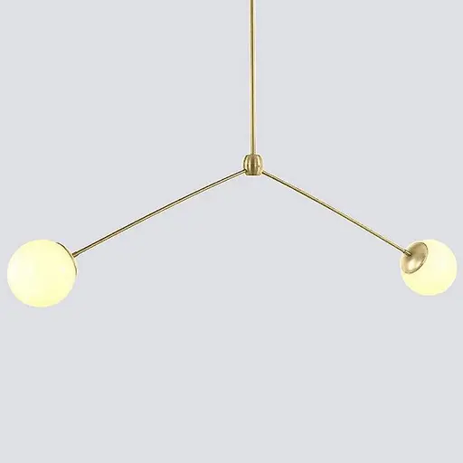 Купить Подвесной светильник Modo Pendant Light - 2 Globes в интернет-магазине roooms.ru