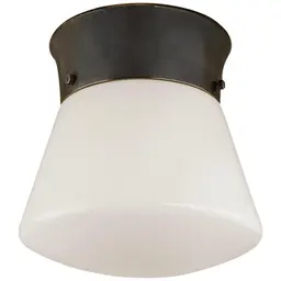 Bronze White Glass