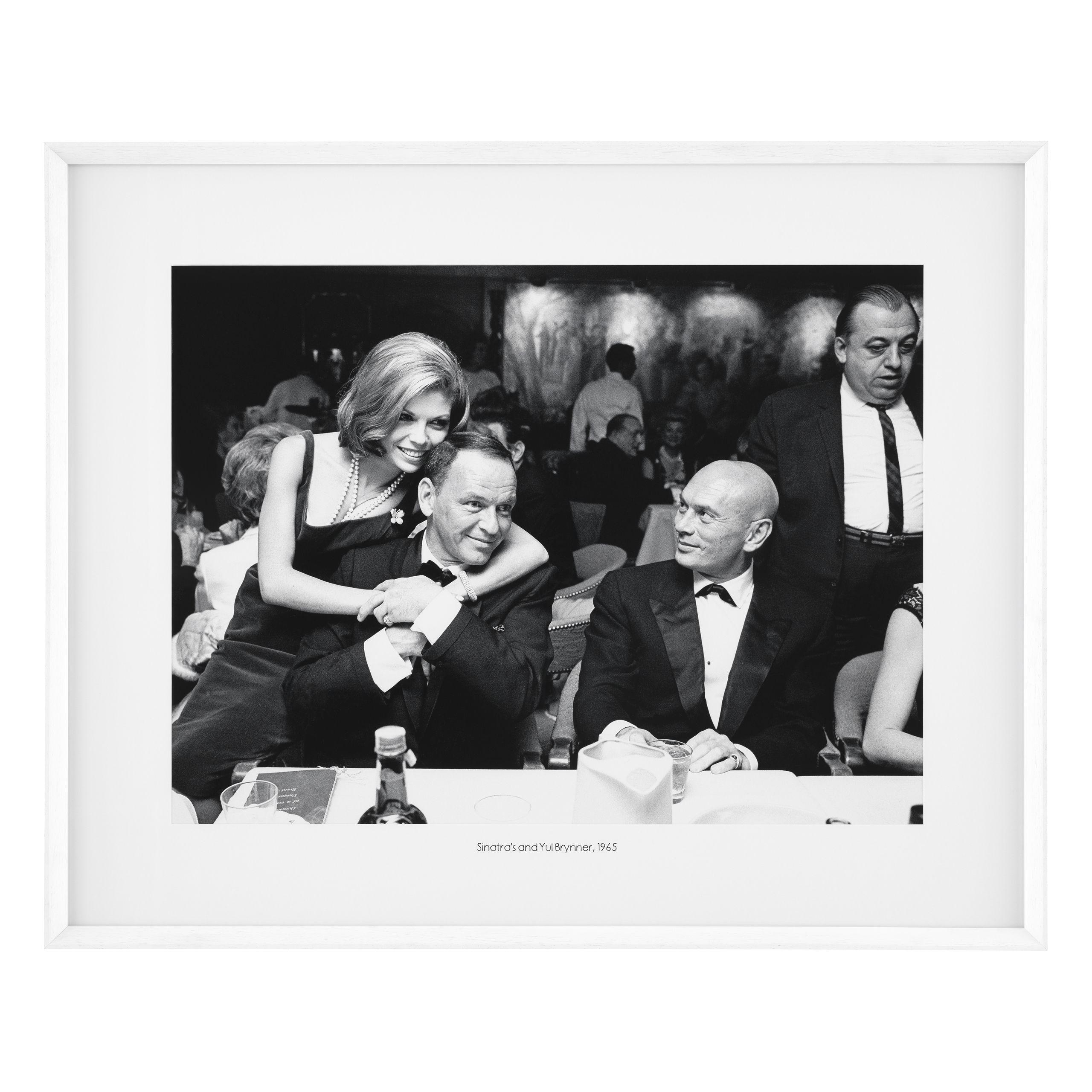 Купить Постер Print Sinatra's and Yul Brynner в интернет-магазине roooms.ru