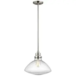 Brushed Nickel LED Bulb(s) Included