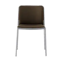 Trevira Brown,Polished Aluminum