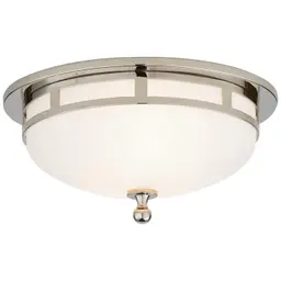 Chrome Frosted Glass